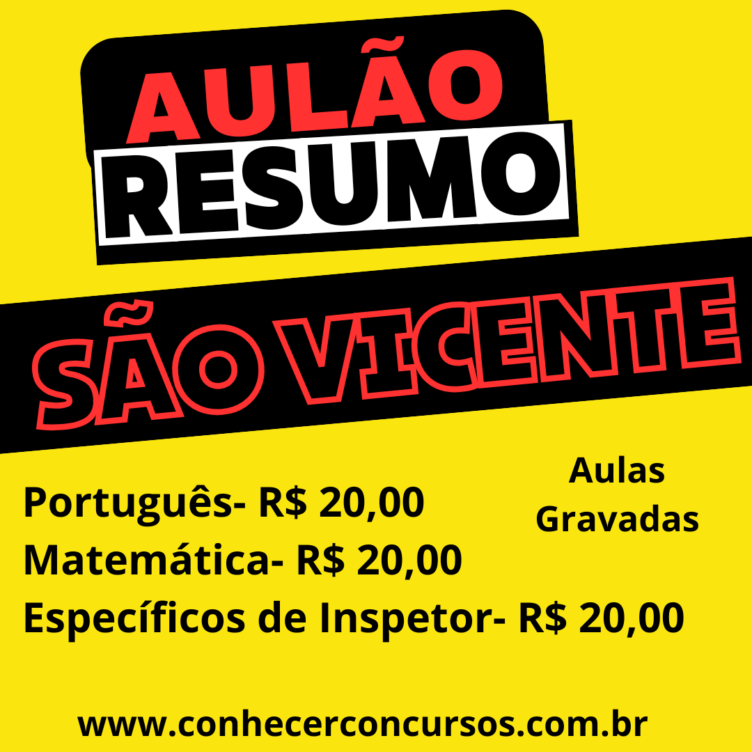 Aulão Resumo SV-Inspetor-Agente de Trânsito- Gestão