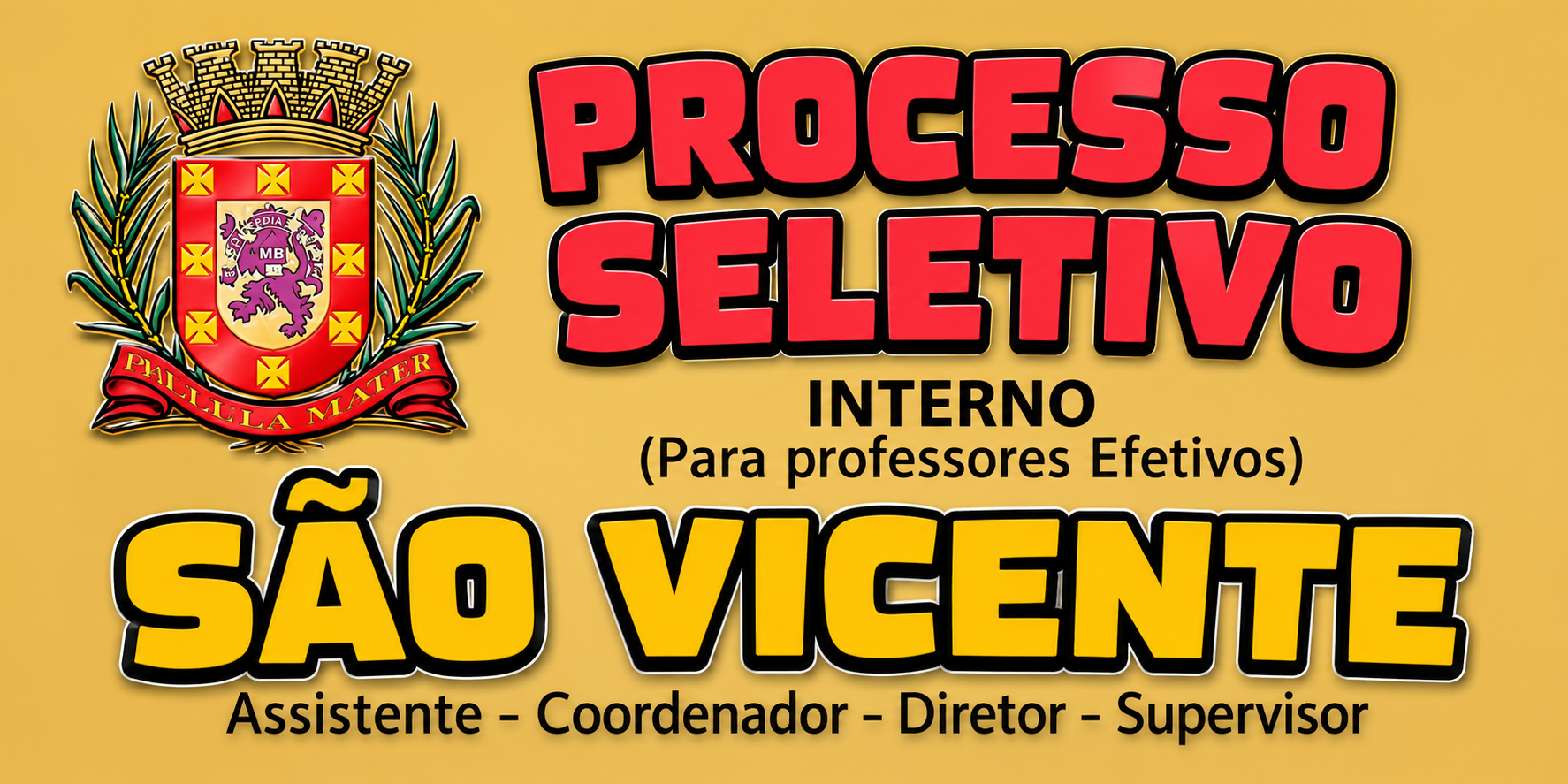 Processo Seletivo- São Vicente - Gestão Escolar